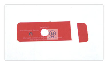 Russia Water Meter Magnetic Security Labels For Security Stickers