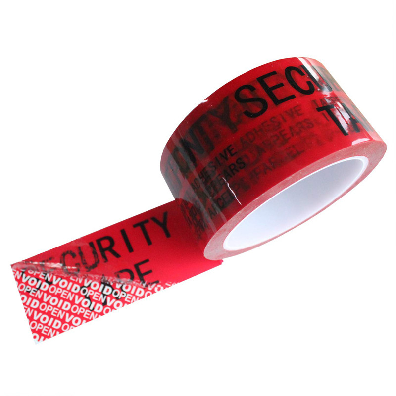 Tamper Evident Tape Void Open Anti Theft Security Seal Tape For Packaging
