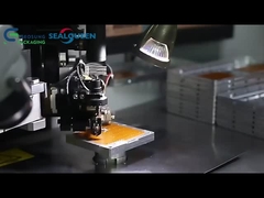 Etiqueta de seguridad de joyería impermeable en blanco de cebra imprimible de joyería de RFID